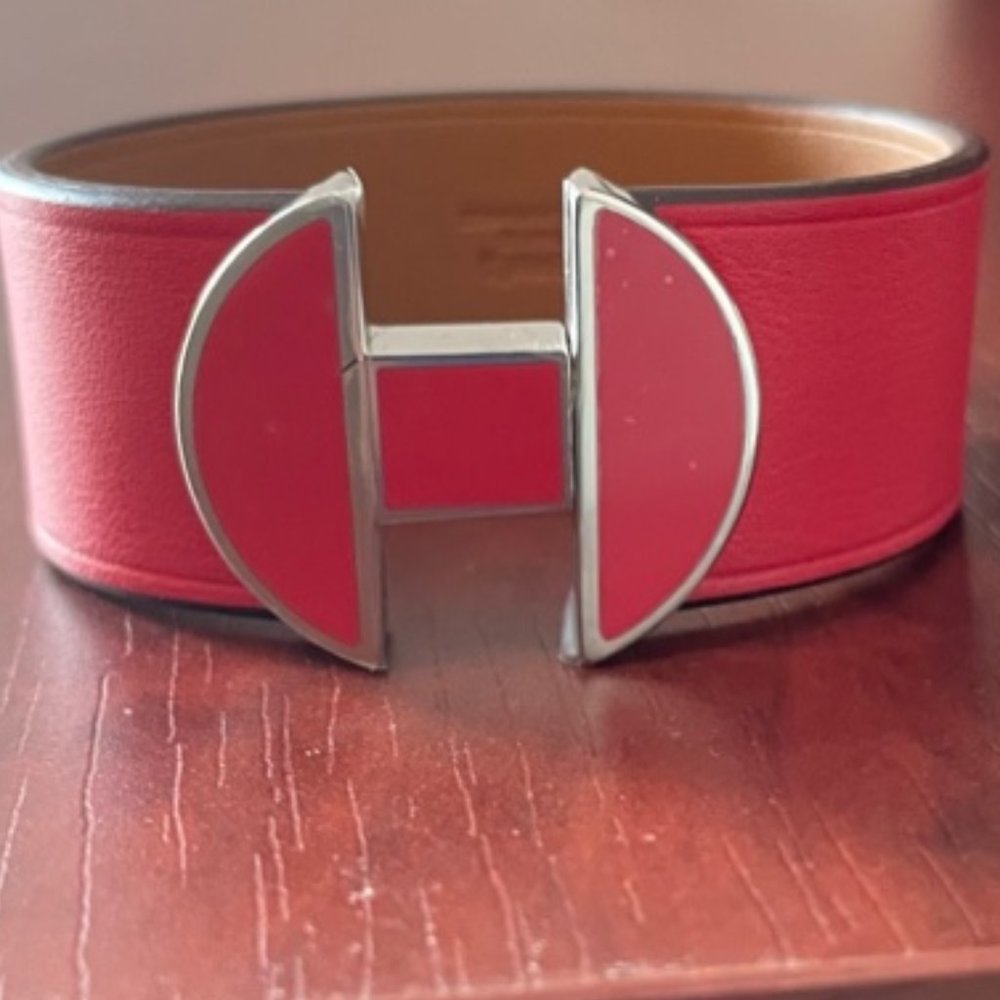 Hermes 2002 Leather Bracelet